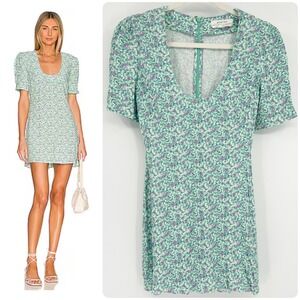 Anna Nata x Revolve Womens‎ Cottagecore Ditsy Floral Jess Mini Dress Size XS